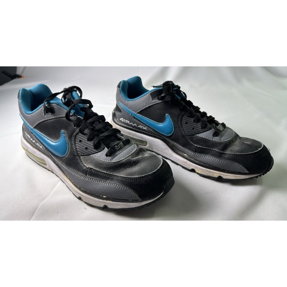 NIKE AIR MAX WRIGHT BLACK BLUE 317551-042 Size‎ 13  2013 - Picture 1 of 11
